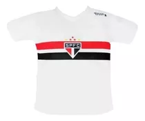 Camisa Infantil Do São Paulo Oficial Branca