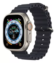 Smart Watch Reloj Inteligente 8 Ultra Para Android iPhone Color De La Caja Negro Color De La Correa Negro