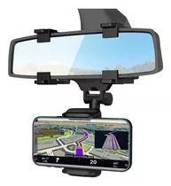 Suporte Veicular P/ Celular 360º - Retrovisor Anti Queda