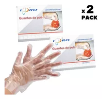 Guantes Descartables Para Manipulación De Alimentos Pack 100