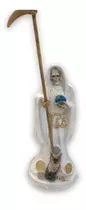Santa Muerte Blanca 30 Cm Figura De Resina