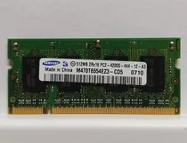 Memoria Ram Sodimm Ddr2 Notebook 512mb Samsung X2