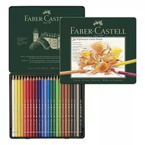 Faber Castell Polychromos - Set 24 Lápices De Colores