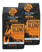 Cafe Ole Houston Blend Medium Roast Ground Coffee 2 Bolsas