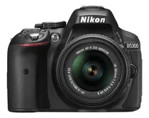  Nikon Kit D5300 + Lente 18-55mm Vr Dslr Cor Preto (usado)