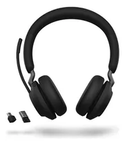 Auriculares Inalámbricos Bluetooth Jabra Evolve2 65, Color Negro