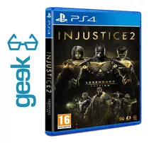 Injustice 2 Legendary Edition Ps4 Nuevo Físico Ecuador Geek