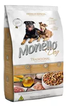 Alimento Monello Premium Especial Tradicional Para Perro Adulto Sabor Mix En Bolsa De 15kg