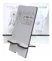Portacelular Fibroplus Blanco 15x7,5cm X70 Personalizados