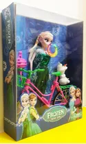 Frozen En Bicicleta 30 Cm Para Las Princesas Juguete D Niña 