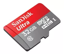 Memoria Micro Sd Sandisk Ultra 32gb Clase 10 A 80mb