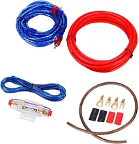  Kit De Cables Para Amplificador Instalacion Subwoofer Auto 