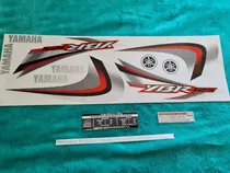 Kit Calcos Yamaha Ybr 125 Ed Moto Negra Completo Envios !!