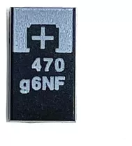 10 Pçs - Capacitor Tantalo Smd 470uf 4v 7,3x4,3mm Panasonic