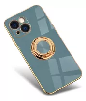 Funda Protectora Para iPhone Anti-caída Soporte De Anillo