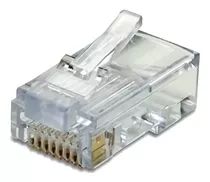 Ficha Rj45 Plug 8 Contactos Cat 5e Kit X 10 Unidades