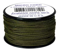 Microcord Olive Drab Atwood Rope Usa - Crt Ltda