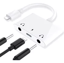 Adaptador De Auriculares Para iPhone Power4 3 En 1 Aux Y ...