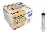 Seringa 60 Ml Bico Cateter Sem Agulha  Descarpack - Cx  25un