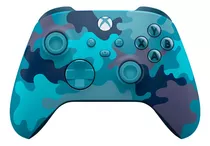 Control Inalámbrico Microsoft Xbox Series X|s Camo Mineral Color Azul