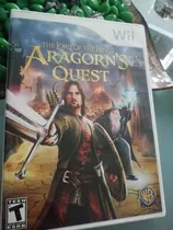Juego Wii Aragorn's Quest El Señor De Los Anillos. Wii