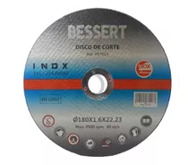 Discos De Corte 7  Pack 25 Unid Inox Bessert/ Ferroconstru