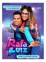 Álbum Rafa & Luiz Pixel Roxo Capa Mole + 10 Pacotes De Figurinhas