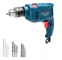 Furadeira De Impacto Bosch Gsb 550 550w 127v 14 Acessórios