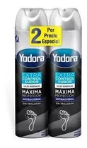 Talco Yodora Spray 260 Ml 2 Unidades Extra Control Sudor