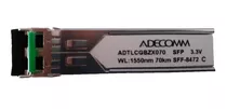 Sfp Transceiver 70km, Duplex Lc, Sm, Adecomm