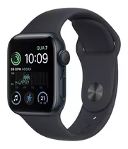 Apple Watch Se Gps - Caja De Aluminio Color Medianoche 40 Mm - Correa Deportiva Medianoche - Patrón