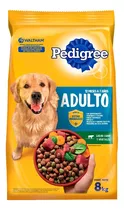 Pedigree Adulto 21kg + 2 Pouch + Biscrok