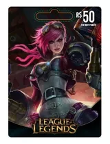 Gift Card League Of Legends Digital R$ 50