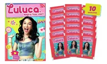 Kit 1 Álbum Luluca + 50 Figurinhas (10 Envelopes) Panini