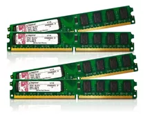 Kit 4 Uni Memória Kingston Ddr2 2gb 800 Mhz 8gb (4x2gb)