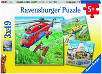  Conjunto De Quebra-cabeça Ravensburger Acima Das Nuvens De 