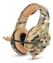 Auriculares Gamer Onikuma K1-b Camouflage Yellow