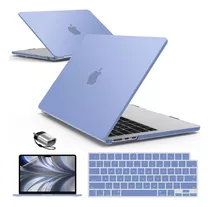 Funda Hard Case Para Macbook Air M2 13 Pulgadas Lila