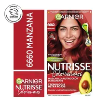 Tintura Garnier Colorissimos Tono 6660 Manzana Nutrisse