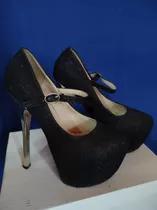 Zapatos Altos Plataforma Importados No Paruolo Sarkany Zara 