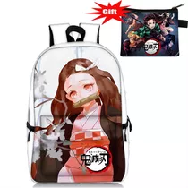 Mochila Para Estudiantes Kimetsu No Yaiba Anime Demon Slayer