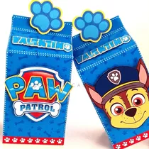 Cajita Golosinera Milk Box Paw Patrol