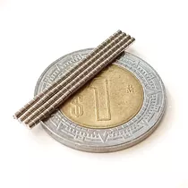 100 Imán Mini 1mm X 1mm Broche Potente N35 Neodimio Xto