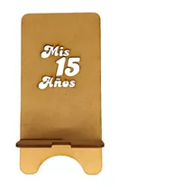 Portacelular Mis 15 Años En Fibrofacil Mdf Mod A Souvenir