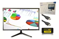 Monitor Led Full Hd 23.6 Polegadas Hdmi Vga 110/220 Bivolt Cor Preto 110v/220v