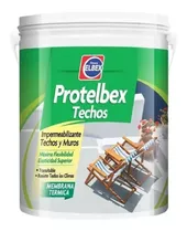 Protelbex Techos Y Muros X 20 Lts Color Blanco