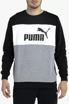 Buzo Puma Essential Colorblock Moda - Auge
