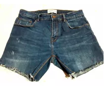 Pantalon Short De Jeans Pull&bear - Importado