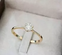 Anillo Compromiso Mod. Classic Oro 10k Autentico Garantizado