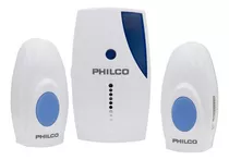 Timbre Inalámbrico Doble Philco Azul 220v